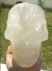 großer Bergkristallschädel 4 kg