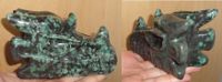 großer Smaragd in Gestein Drache 580 g