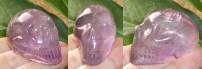 kleiner Amethyst Kristallschädel 60 g