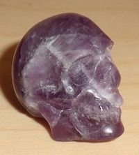 Mini Amethyst Kristallschädel 12 g