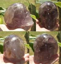 Amethyst Kristallschädel aus Brasilien ca. 490 g