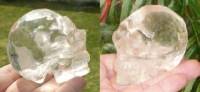 Bergkristall Kristallschädel ca. 185 g