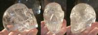 Bergkristallschädel aus Brasilien ca. 210 g