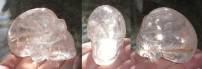 Bergkristallschädel aus Brasilien