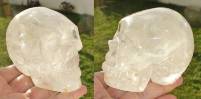 Bergkristall Kristallschädel ca. 480 g
