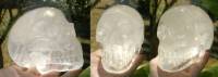 Bergkristallschädel aus Brasilien ca. 880 g Liebe Heilung