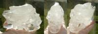 Bergkristall Kristallschädel ca. 665 g