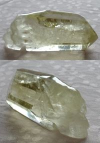 Kristallschädel Citrin lemurisch klarer 200 g