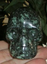 Porphyrit Kristallschädel klein